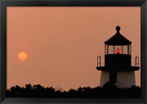 Framed Brand Point Island, Nantucket Print