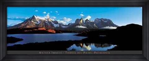 Framed Anonymous - Torres Size 39.5x13 Print