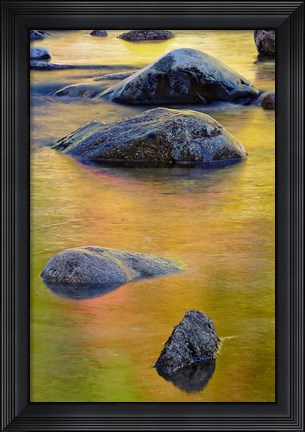 Framed Swift River, White Mountain Forest, New Hampshire Print