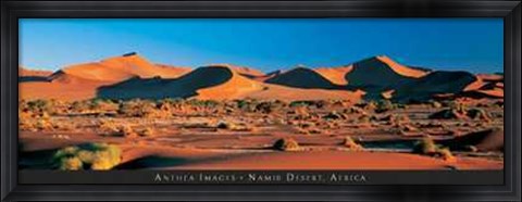 Framed Anonymous - Namib Desert, Africa Size 54.5x19 Print