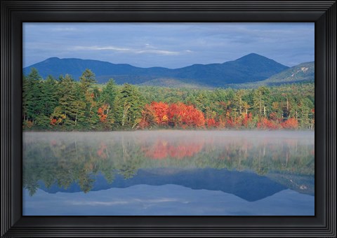 Framed Chocorua Lake, White Mountains, New Hampshire Print