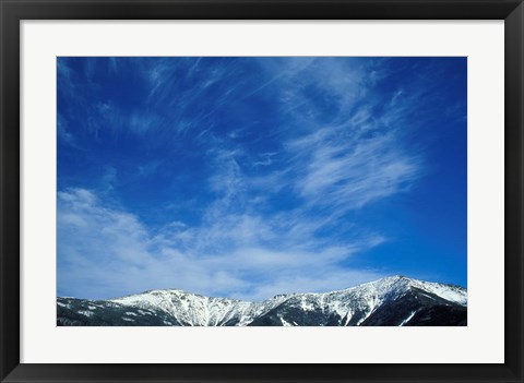 Framed Franconia Ridge, White Mountains, New Hampshire Print