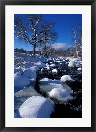 Framed Wildcat River, New Hampshire Print