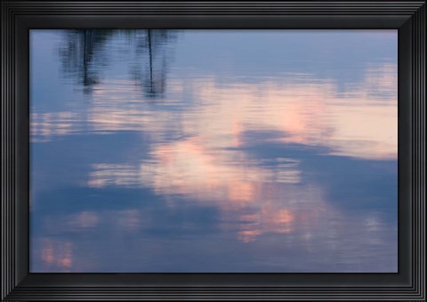 Framed Lake Winnepesauke, Moultonboro Neck, Moultonboro, New Hampshire Print