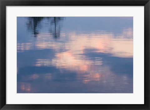 Framed Lake Winnepesauke, Moultonboro Neck, Moultonboro, New Hampshire Print