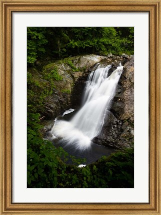 Framed Garfield Waterfalls Pittsburg New Hampshire Print