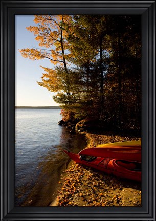 Framed Lake Winnipesauke, New Hampshire Print