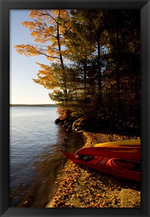Framed Lake Winnipesauke, New Hampshire Print