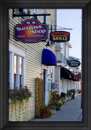 Framed Wolfeboro, New Hampshire Print