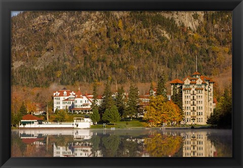 Framed Balsams Resort in Dixville Notch, New Hampshire Print