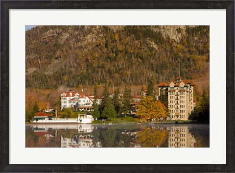 Framed Balsams Resort in Dixville Notch, New Hampshire Print