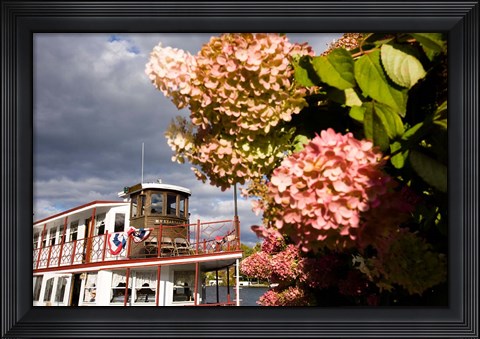 Framed MV Kearsarge on Lake Sunapee, Sunapee, New Hampshire Print