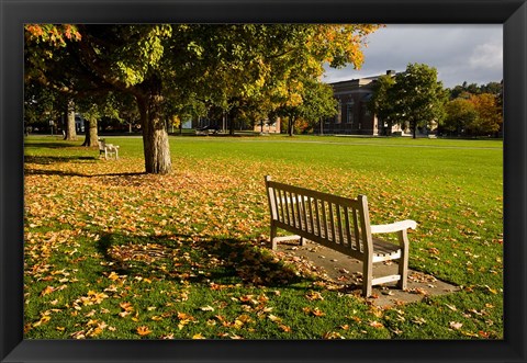 Framed Dartmouth College Green in Hanover, New Hampshire Print