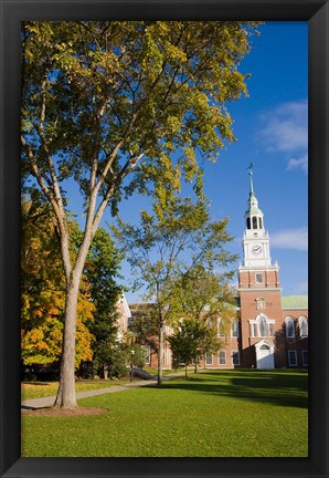 Framed Education, Dartmouth College, New Hampshire Print