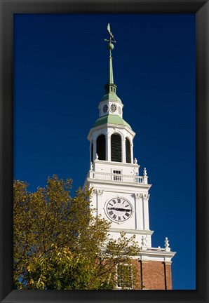 Framed Baker Hall on the Dartmouth College Green in Hanover, New Hampshire Print