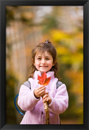 Framed Children, Lincoln Woods Trail New Hampshire Print