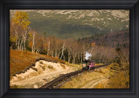 Framed Mt Washington in Twin Mountain, New Hampshire Print