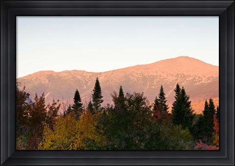Framed Mount Washington and the Presidential Range, White Mountains, New Hampshire Print
