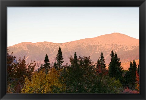 Framed Mount Washington and the Presidential Range, White Mountains, New Hampshire Print