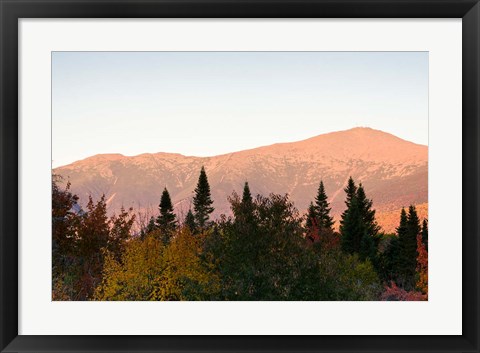 Framed Mount Washington and the Presidential Range, White Mountains, New Hampshire Print