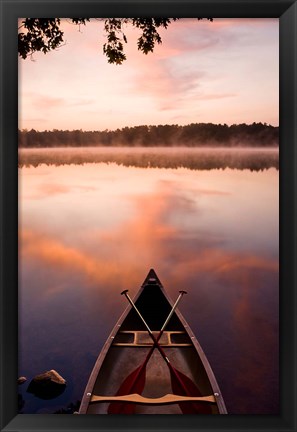 Framed Pawtuckaway Lake, New Hampshire Print