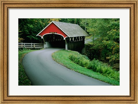 Framed New Hampshire, White Mountains, Franconia Notch Print