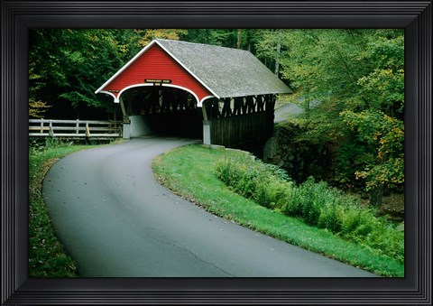 Framed New Hampshire, White Mountains, Franconia Notch Print