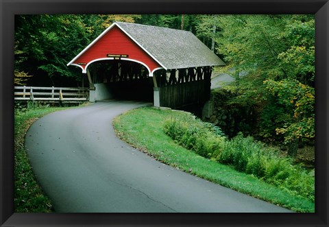 Framed New Hampshire, White Mountains, Franconia Notch Print