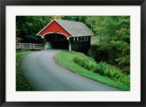 Framed New Hampshire, White Mountains, Franconia Notch Print