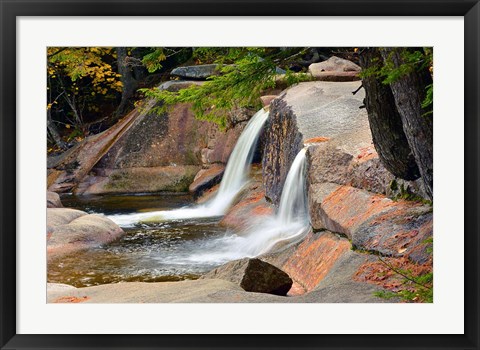Framed Diana&#39;s Bath, Bartlett, New Hampshire Print