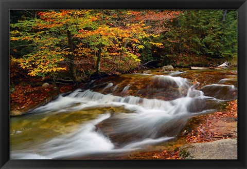 Framed Pemigewasset River, New Hampshire Print