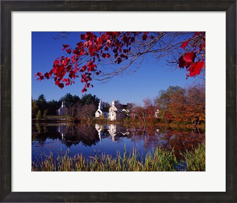 Framed Marlow, New Hampshire Print