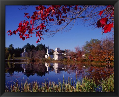 Framed Marlow, New Hampshire Print