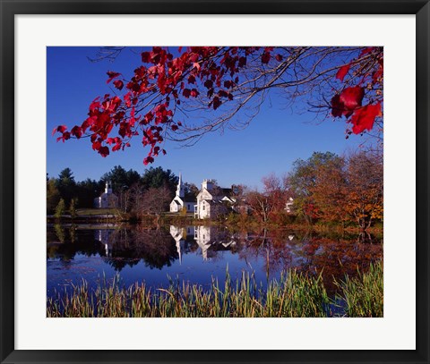 Framed Marlow, New Hampshire Print