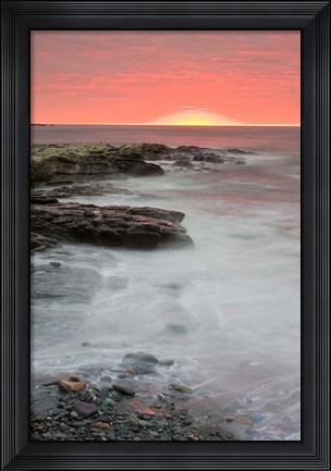 Framed Brenton Point SP, Newport, Rhode Island Print