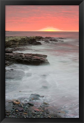 Framed Brenton Point SP, Newport, Rhode Island Print