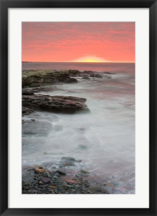 Framed Brenton Point SP, Newport, Rhode Island Print