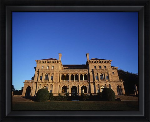 Framed View of The Breakers Mansion, Newport, Rhode Island Print