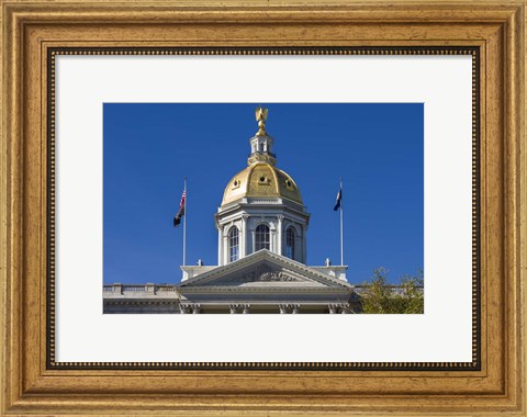 Framed New Hampshire, Concord, New Hampshire State House, exterior Print