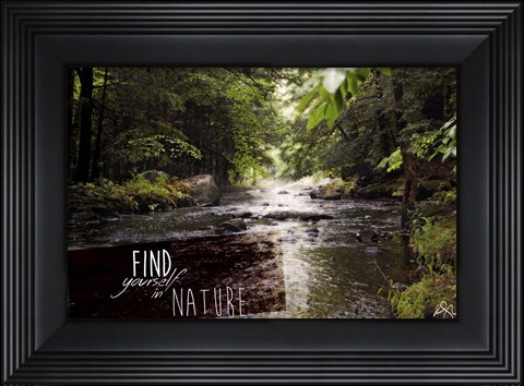 Framed Find Yourself Print