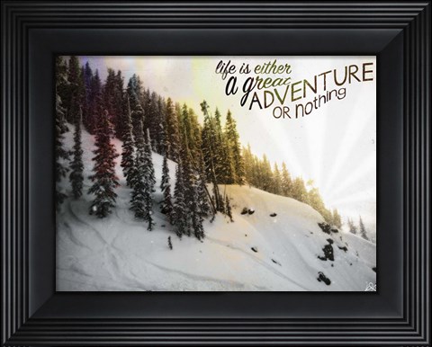 Framed Great Adventure Print