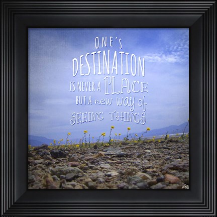 Framed Ones Destination Print