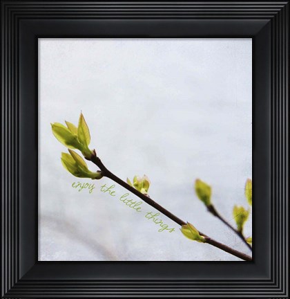 Framed Enjoy The Little Things Print