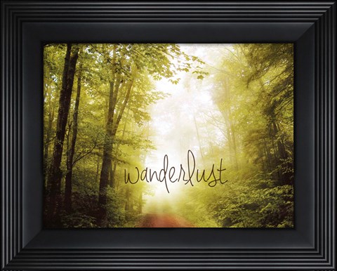 Framed Wanderlust Print