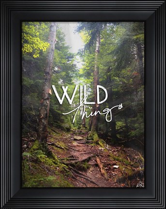 Framed Wild Thing Print