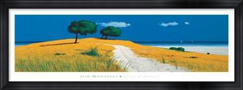 Framed Gio Mondelli - Piccolo Promontorio Size 54.5x18.25 Print