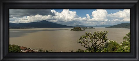 Framed Janitzio Island, Lake Patzcuaro, Mexico Print