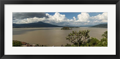 Framed Janitzio Island, Lake Patzcuaro, Mexico Print