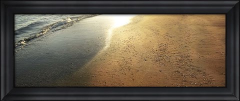 Framed Sand on the Beach, Liberia, Guanacaste, Costa Rica Print