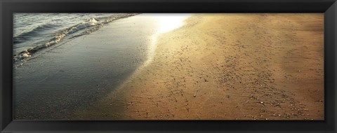 Framed Sand on the Beach, Liberia, Guanacaste, Costa Rica Print